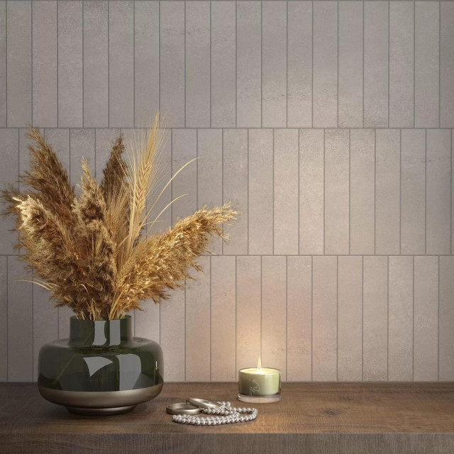 Интерьер с Керамогранит Kerama Marazzi Мирабо Серый Темный Матовый Обрезной KM6012G0721R 60x119.5