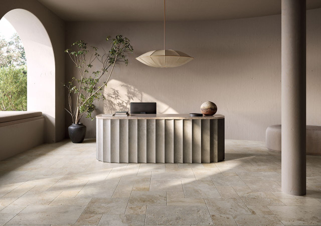Интерьер с Керамогранит CIR Heritage Ivory 1080531 40x40
