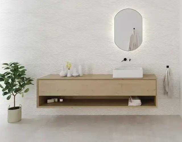Интерьер с Керамогранит Peronda Grunge White AS C/R 38946 60x60