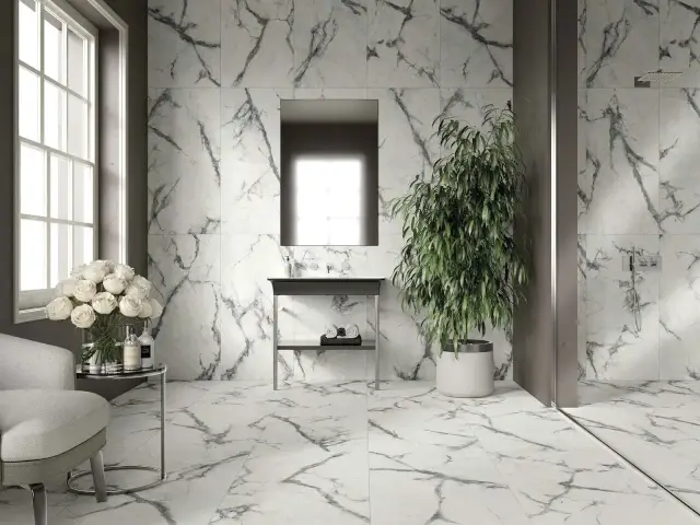 Интерьер с Керамогранит Dado Charme Ivory 304065 60x120