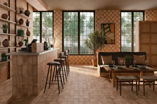 Интерьер с Керамогранит Peronda FS Storia Natural-2 9 мм 42699 22.3x22.3