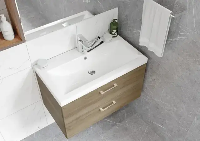 Интерьер с Керамогранит Cersanit Oriental Серый A16004 42x42