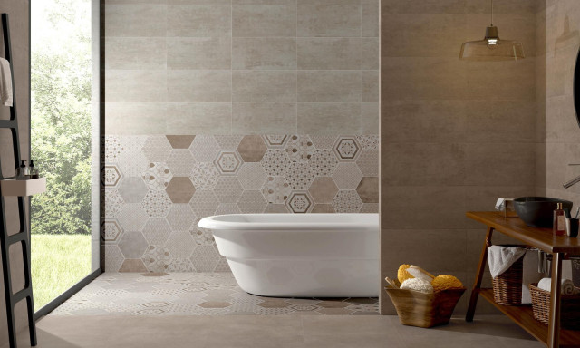 Интерьер с Керамогранит Pamesa Atrium Alpha Blanco 017.250.0012.05202 60x120