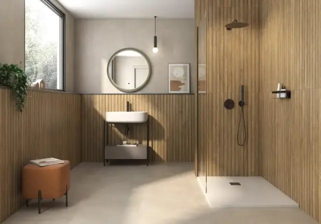 Интерьер с Керамогранит Pamesa AT.Viggo Nogal 017.241.0034.08972 20x120