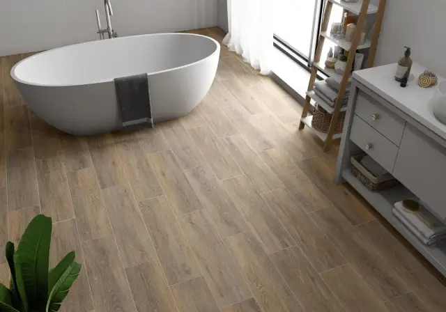 Интерьер с Керамогранит Pamesa AT.Viggo Nogal 017.241.0034.08972 20x120