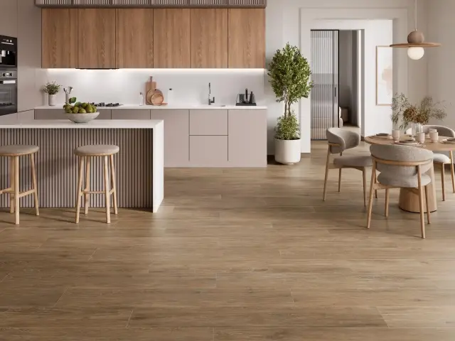Интерьер с Керамогранит Pamesa AT.Viggo Nogal 017.241.0034.08972 20x120