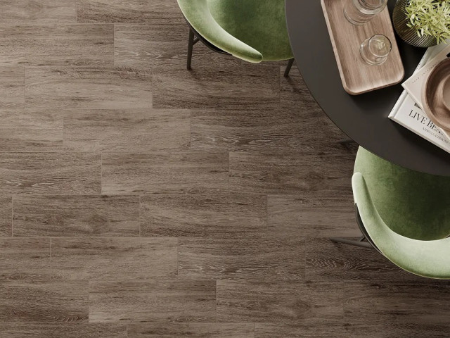 Интерьер с Керамогранит Gracia Ceramica Baikal Brown PG 02 010400001345 20x60