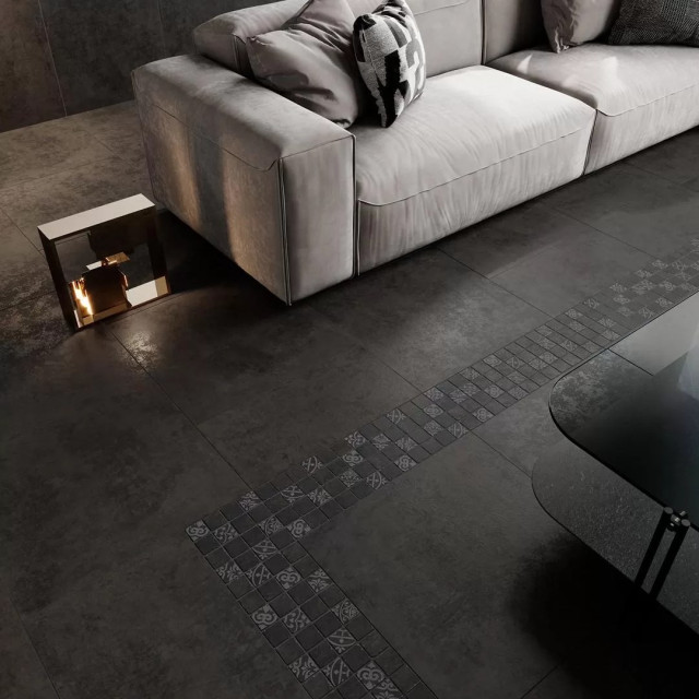 Интерьер с Керамогранит Kerama Marazzi Про Фьюче Бежевый Светлый Обрезной DD593220R 60x119.5
