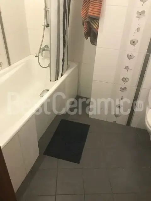 Интерьер с Керамогранит Gracia Ceramica Diamond Grey PG 01 010404001939 60x60