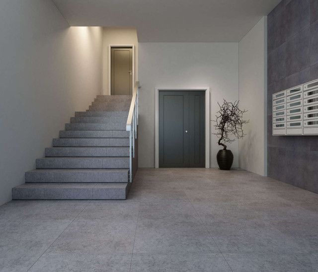 Интерьер с Керамогранит Gracia Ceramica Diamond Grey PG 01 010404001939 60x60