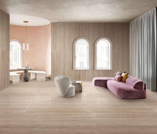 Интерьер с Керамогранит WIFI Ceramics Fasinat Cinder Honed/Glitter FST612037P 60x120