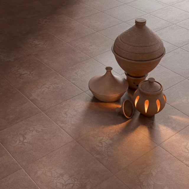 Интерьер с Ступень Kerama Marazzi Подступенок Хадду Красный Матовый KM4040G0021NALT 40.2x9.6