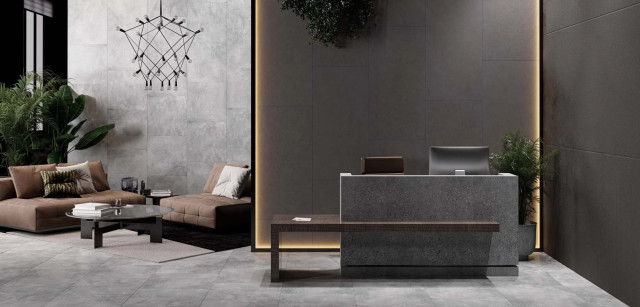 Интерьер с Грес Loft 03 неполир XX|30x30