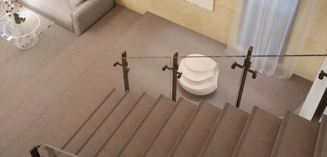 Интерьер с Грес Loft 03 неполир XX|30x30