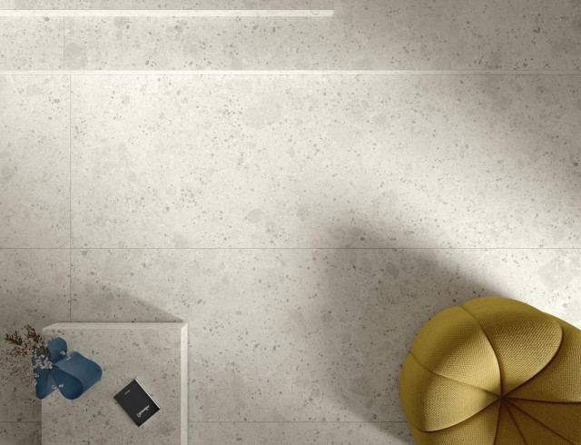 Интерьер с Керамогранит Ariostea Fragmenta Bianco Greco Soft P612616 60x120