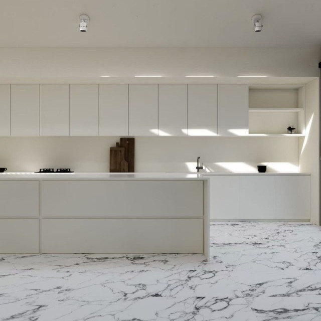 Интерьер с Керамогранит WIFI Ceramics Grey Marble Glos PY126907 60x120