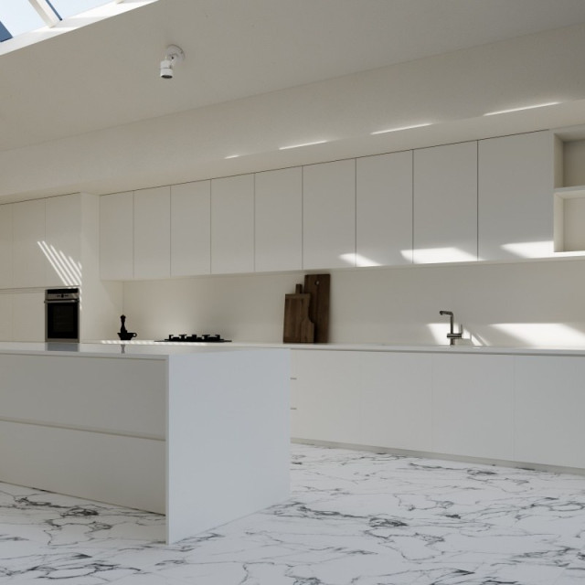 Интерьер с Керамогранит WIFI Ceramics Grey Marble Glos PY126907 60x120
