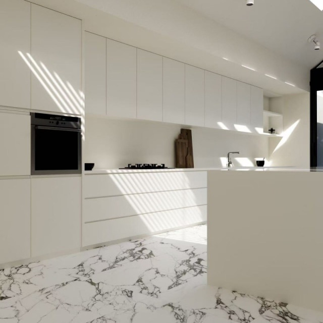 Интерьер с Керамогранит WIFI Ceramics Grey Marble Glos PY126907 60x120