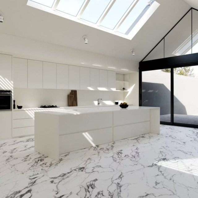 Интерьер с Керамогранит WIFI Ceramics Grey Marble Glos PY126907 60x120