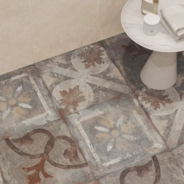 Интерьер с Керамогранит Kerama Marazzi Геркуланум Серый Светлый SG455620N 50.2x50.2