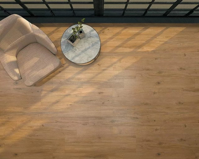 Интерьер с Ступень Kerama Marazzi Сальветти Капучино Светлый Клееная SG506520R/GCF 33x119.5
