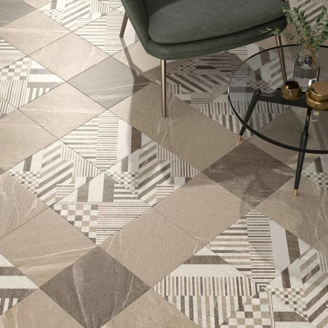 Интерьер с Ступень Kerama Marazzi Фронтальная Бореале Бежевый SG934800N/GR 30x30
