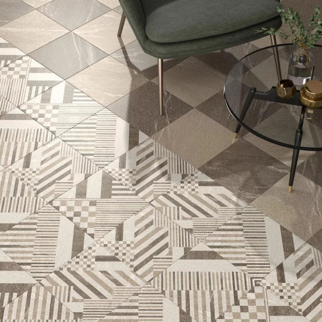 Интерьер с Ступень Kerama Marazzi Фронтальная Бореале Бежевый SG934800N/GR 30x30