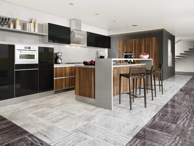 Интерьер с Керамогранит Estima Terra TE00 White Непол. Рект. 72939 (38923) 60x120