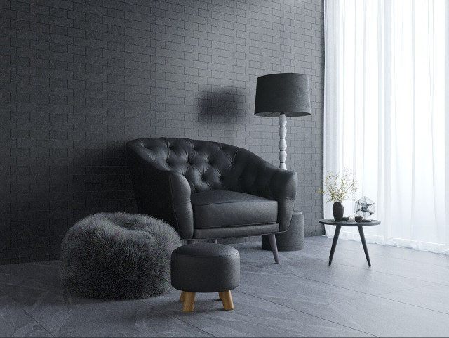 Интерьер с Керамогранит Estima Terra TE00 White Непол. Рект. 72939 (38923) 60x120