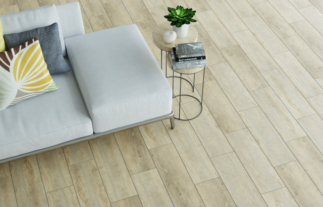 Интерьер с Керамогранит Grasaro Italian Wood Dark Brown Str. G-252/SR 20x60