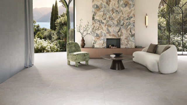 Интерьер с Керамогранит Vitra Пьетрадивальс Крем Матовый K958169R0001VTER 60x120