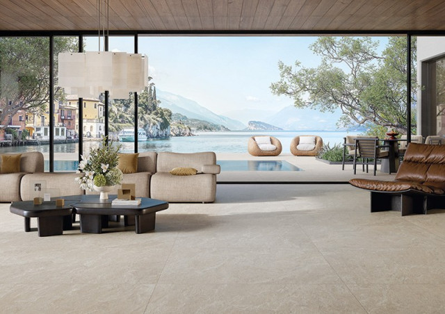 Интерьер с Керамогранит Vitra Пьетрадивальс Крем Матовый K958169R0001VTER 60x120