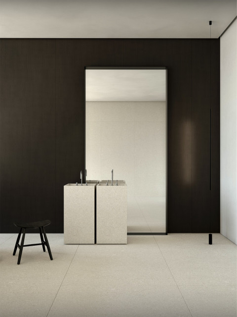 Интерьер с Плитка Living Ceramics Frame Classic Glint Ductile Soft LV12546 59.8x119.8