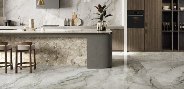Интерьер с Керамогранит BOLGHERI STONE NATURAL RETT 60х120