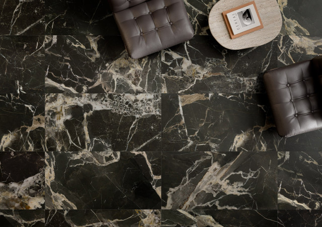 Интерьер с Керамогранит Ava Ceramica Marmi Siciliani Avorio Segesta Nat Ret 273001 120x280