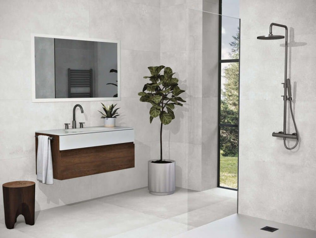 Интерьер с Norwik Grey Natural ZZ 60x120