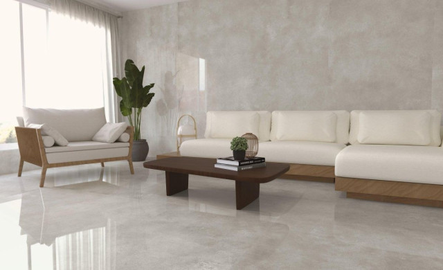 Интерьер с Norwik Grey Natural ZZ 60x120