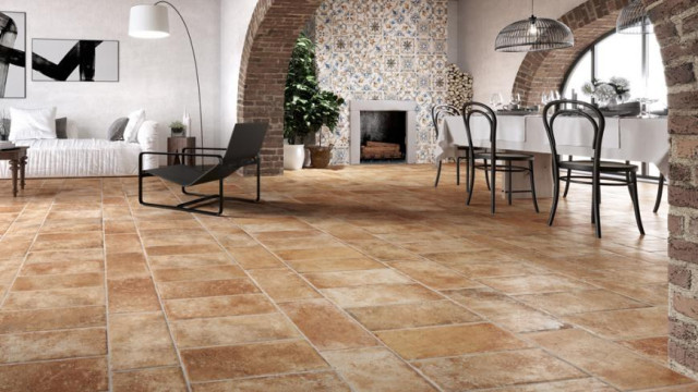 Интерьер с Керамогранит Sadon Tuscany San Miniato J87535 20.3x40.6