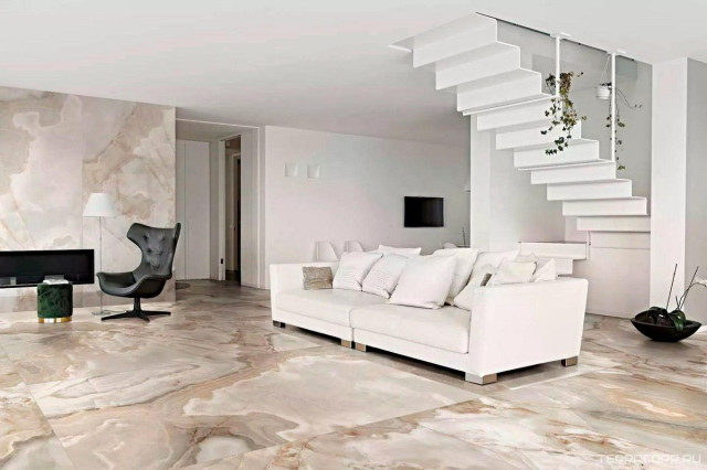 Интерьер с Керамогранит Florim Perle Glossy 769910 120x120