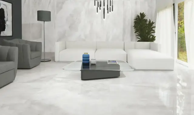 Интерьер с Керамогранит Benadresa Ihram Gris Natural n127847 80x160