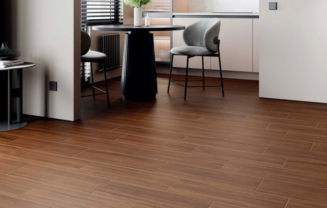 Интерьер с Керамогранит Gracia Ceramica Cedar Brown PG 01 010400001407 20x60