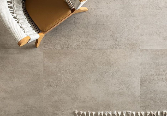 Интерьер с Керамогранит Lea Ceramiche Concreto Extra Light LS6CN10 120x260