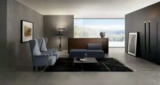 Интерьер с Керамогранит Lea Ceramiche Concreto Extra Light LS6CN10 120x260