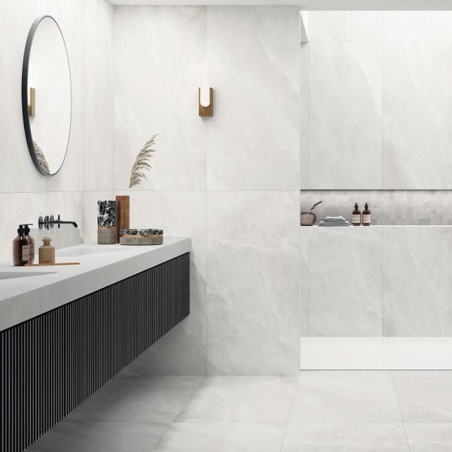 Интерьер с Керамогранит Gambini Ocean Black Abyss n175010 60x120