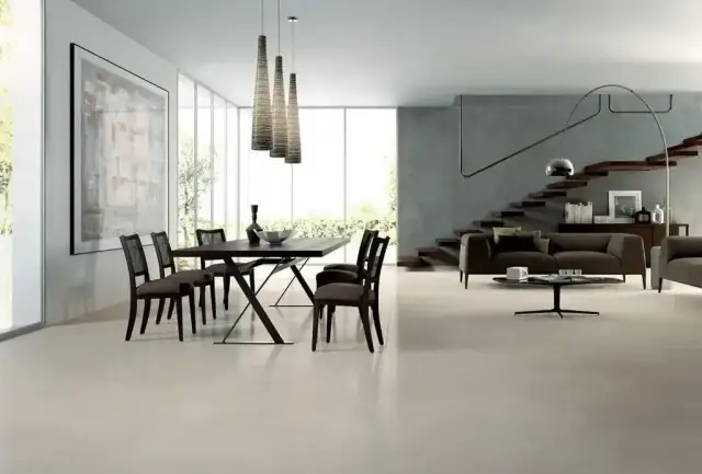 Интерьер с Керамогранит Lea Ceramiche Re-Evolution Slimtech Colors SRC020 3plus LSARE25 100x300