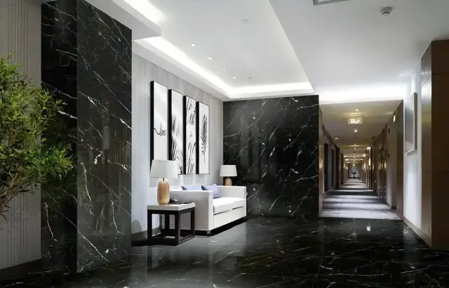 Интерьер с Керамогранит Гранитея Karatash Black ГР385 60x60
