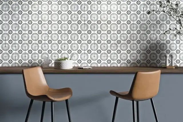 Интерьер с Керамогранит Peronda Tanger Plain 31087 12.3x12.3