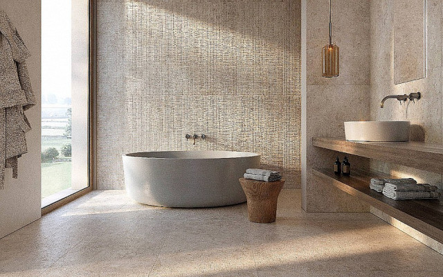 Интерьер с Керамогранит Peronda Tanger Plain 31087 12.3x12.3
