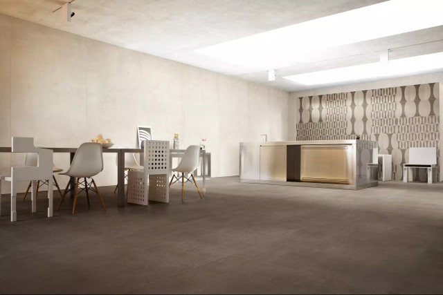 Интерьер с Industrial Sage 3x3 Mosaico 30x30