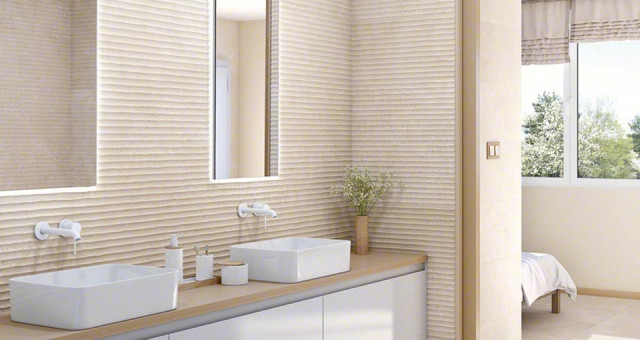 Интерьер с Плитка Vives Doha Seul-R Cemento 09428-0001 32x99